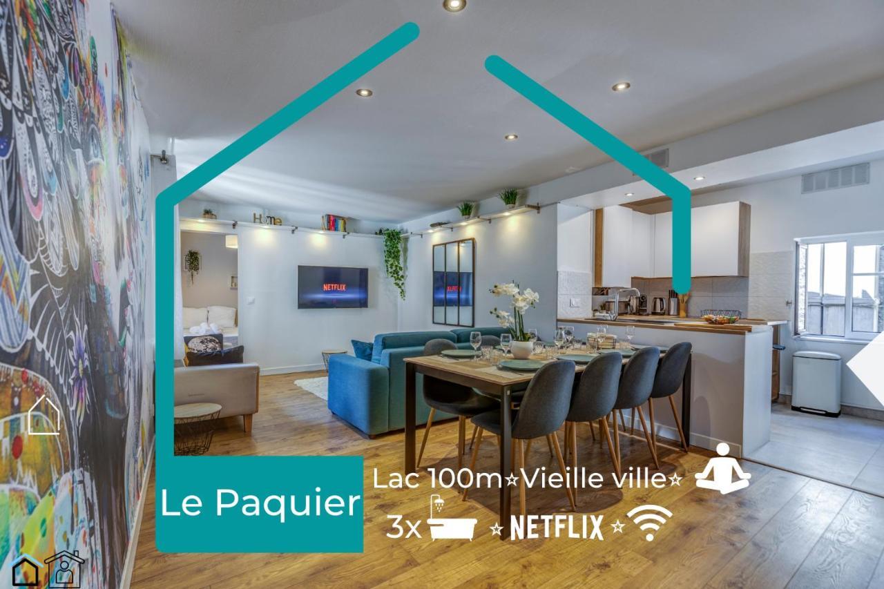 Le Paquier - Mycosyapart, Vieille Ville, Calme, Lac 100M, Netflix Annecy Exterior photo